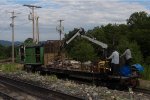 MWCR M1 and maintenance of way work train